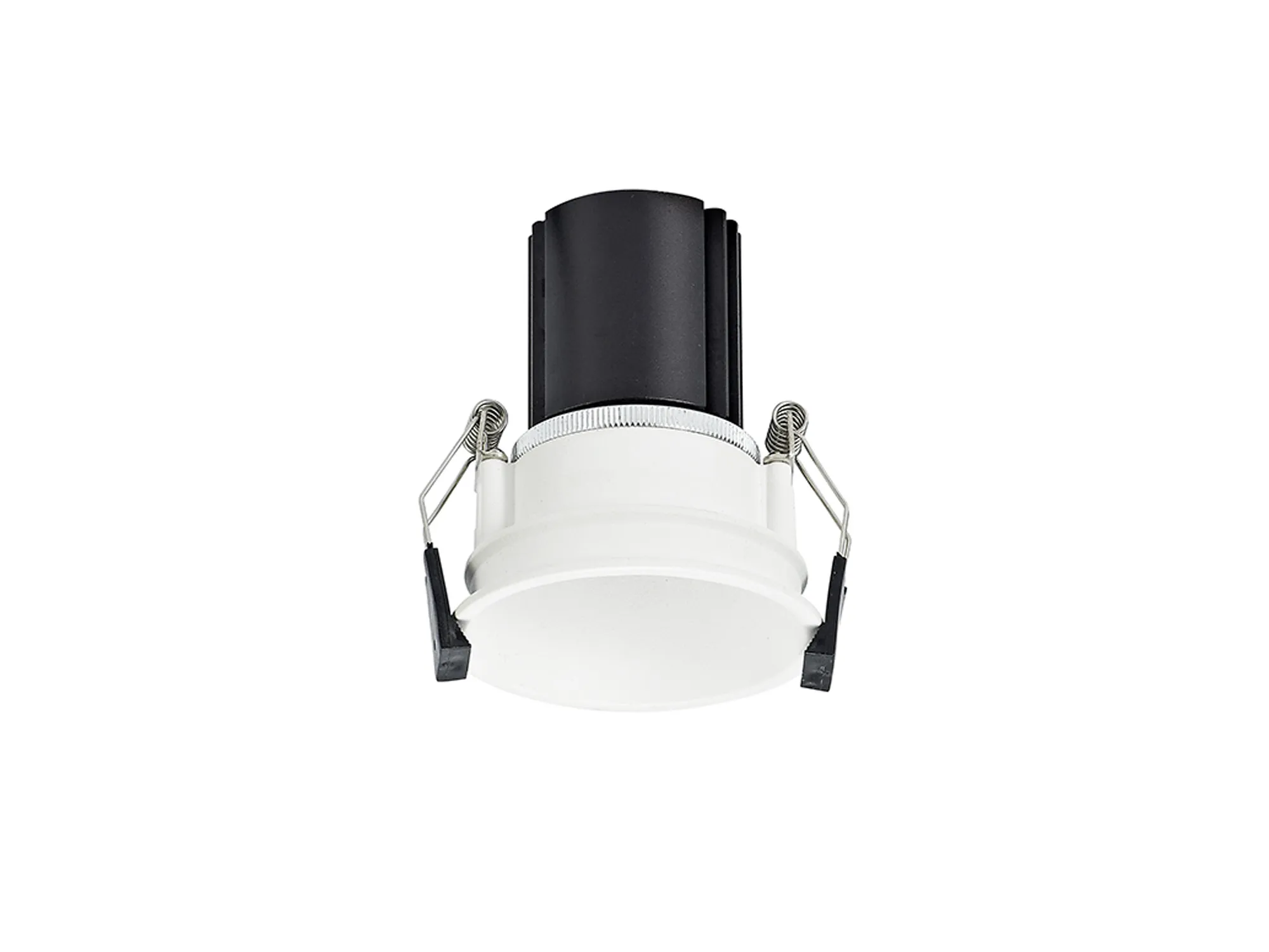 Bania 12 Powered by Tridonic  12W 4000K 1200lm 24° CRI>90 LED Engine; 350mA White Fixed Recessed Spotlight; IP20 DM201692  Dlux Bania 12